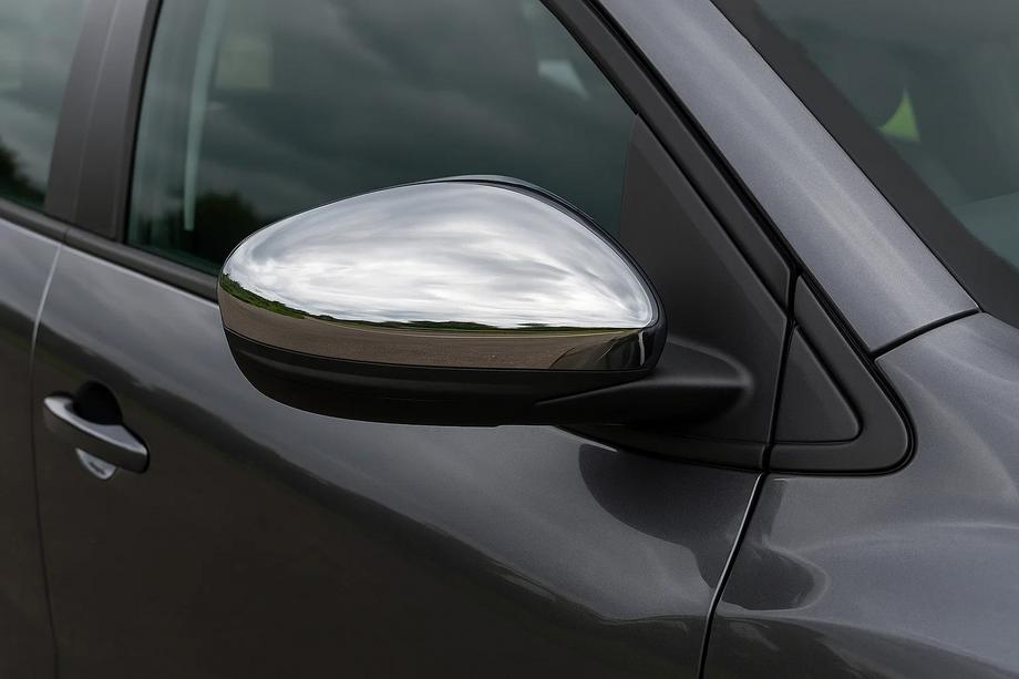 Dacia Sandero 2021– Chromové kryty zpětných zrcátek (2 ks, nerez) Image