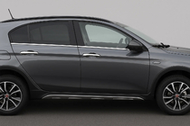 Fiat Tipo Cross 2021– Spodní lišty oken (nerez) Carmos - turecká ocel fotografie 1