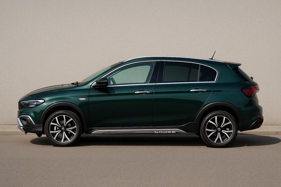 Fiat Tipo Cross 2021– Kompletní lišty kolem oken (nerez) Image
