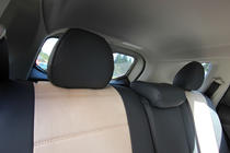 Nissan X-trail T32/Rogue 2014–2021 Autopotahy eko kůže + látka + antara Antara A0013 (kompletní sada) fotografie 3