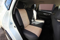 Nissan X-trail T32/Rogue 2014–2021 Autopotahy eko kůže + látka + antara Antara A0013 (kompletní sada) fotografie 4