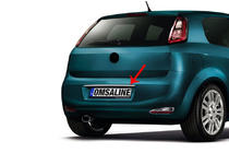 Fiat Punto Grande/EVO 2006–2018 Chromová lišta nad SPZ (nerez) fotografie 1