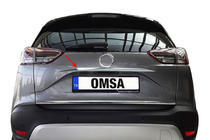 Opel Crossland X 2017–2024 Chromová lišta nad SPZ (nerez) fotografie 4