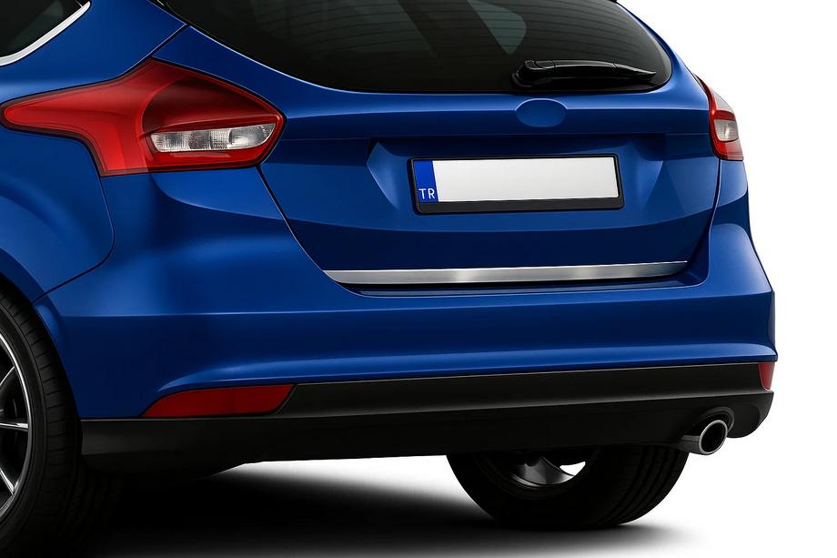 Ford Focus III 2011–2017 Chromová lišta hrany víka kufru 2015-2017 (hatchback, nerez) Image