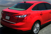 Ford Focus III 2011–2017 Lišta hrany víka kufru 2015-2017 (sedan, nerez) fotografie 1