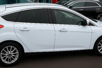 Ford Focus III 2011–2017 Kompletní lišty kolem oken HB (12 ks, nerez) fotografie 1