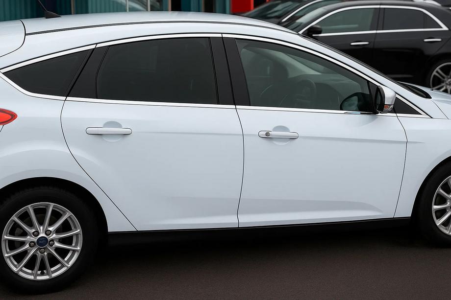Ford Focus III 2011–2017 Kompletní lišty kolem oken HB (12 ks, nerez) Image