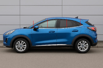 Ford Puma 2019– Spodní lišty oken (8 ks, nerez) fotografie 3