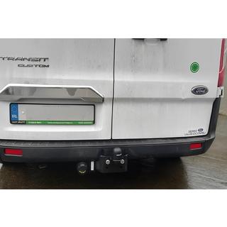Chromová lišta nad SPZ (2 dveře, nerez) Ford Custom 2013–2022 fotografie 1