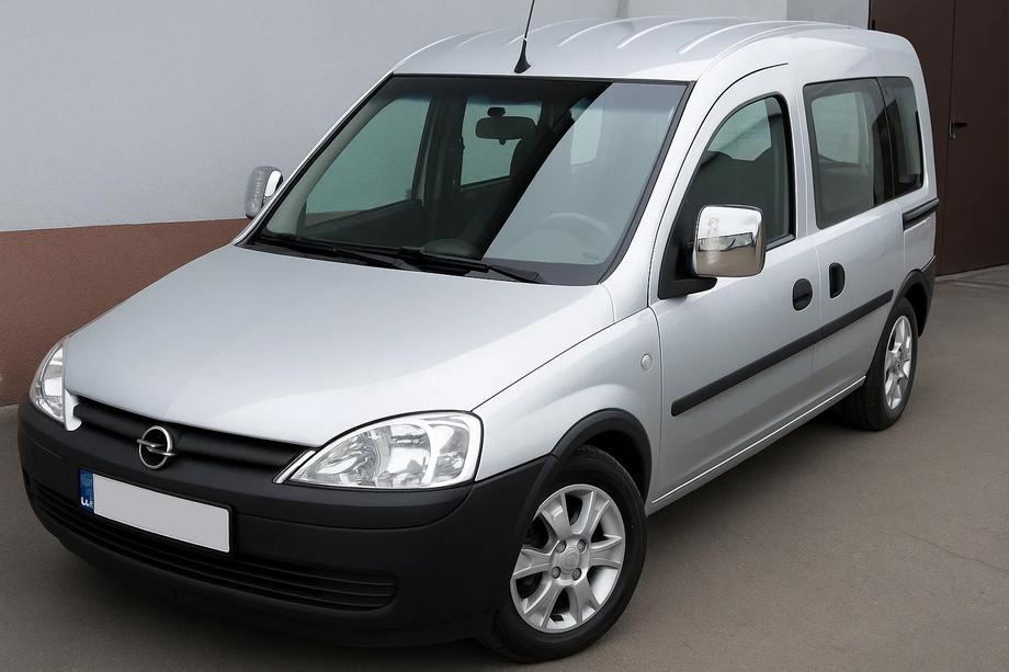 Opel Combo 2002–2012 Chromové kryty zpětných zrcátek (2 ks, plast) Image