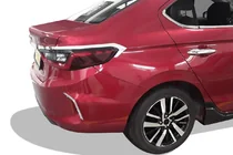 Honda City 2021– Chromová lišta nad SPZ SD (3 ks, nerez) fotografie 3