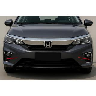Nerezové rámečky mlhovek SD (2 ks) Honda City 2021– fotografie 1