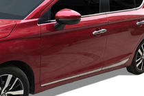 Honda City 2021– Dveřní lišty SD (4 ks, nerez) fotografie 2