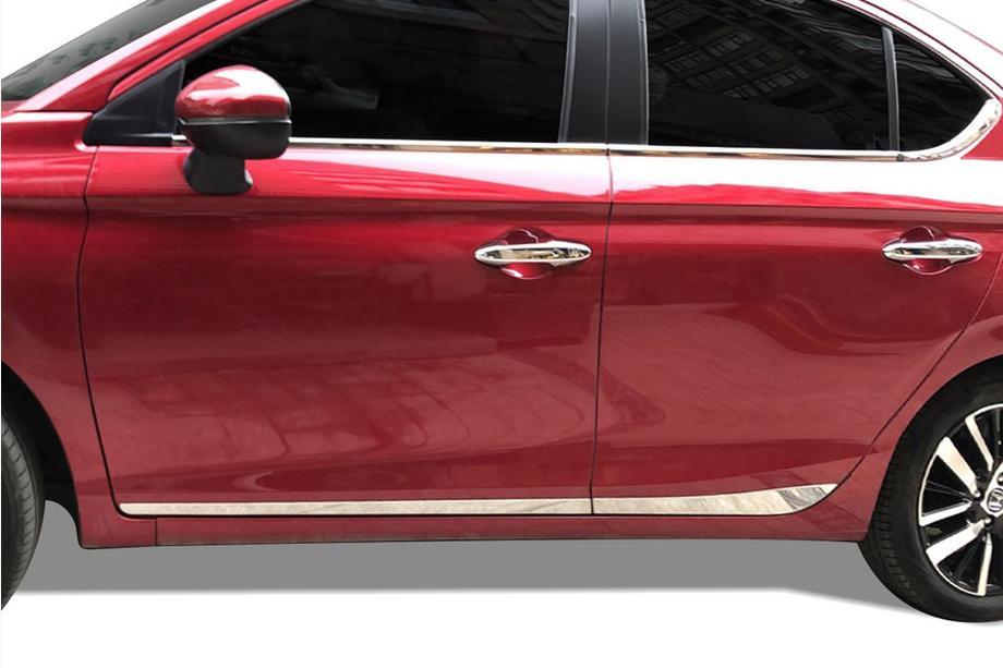 Honda City 2021– Dveřní lišty SD (4 ks, nerez) Image