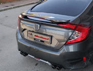 Honda Civic Sedan X 2016–2021 Spoiler Isikli (k lakování) fotografie 1