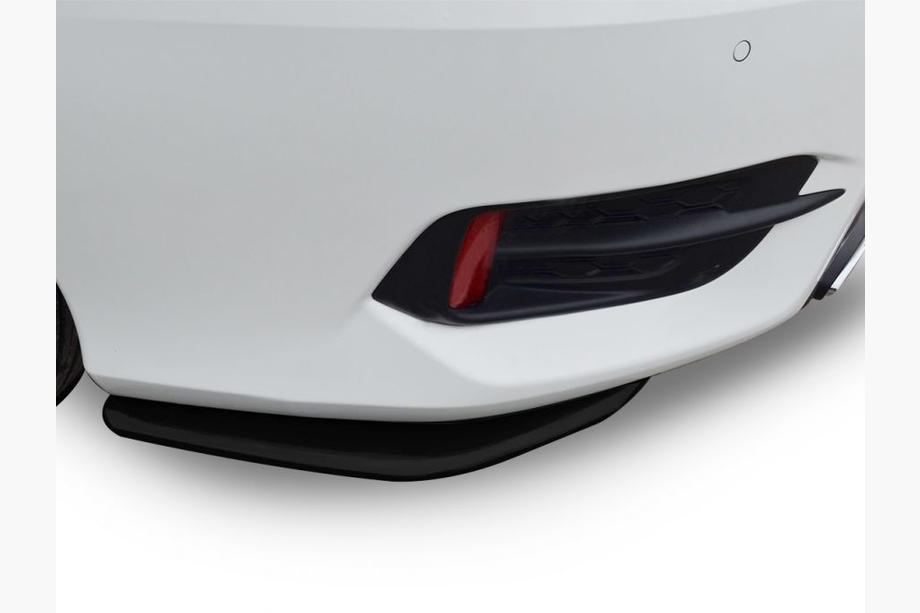 Honda Civic Sedan X 2016–2021 Nástavce (flapy) na zadní nárazník (2 ks, černé) Image