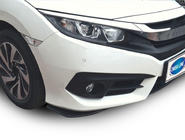Honda Civic Sedan X 2016–2021 Flap nástavce na přední nárazník (2 ks, černé) fotografie 1