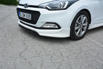Hyundai I-20 2014–2020 Přední lip spoiler Meliset (k lakování) fotografie 1
