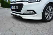 Hyundai I-20 2014–2020 Přední lip spoiler Meliset (k lakování) fotografie 2