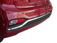 Hyundai I-20 2014–2020 Nerezová lišta na hranu zadního nárazníku 2018-2020 (nerez) fotografie 1