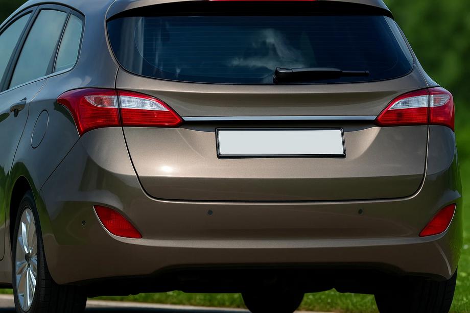 Hyundai I-30 2012–2017 Chromová lišta nad SPZ (SW, nerez) Image