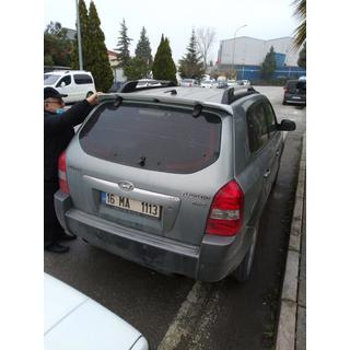 Spoiler Meliset (k lakování) Hyundai Tucson JM 2004– fotografie 2
