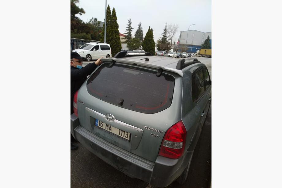 Hyundai Tucson JM 2004– Spoiler Meliset (k lakování) Image