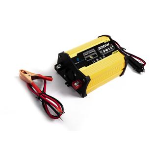Automobilový měnič napětí (220V/USB/300W) CHY300W fotografie 1