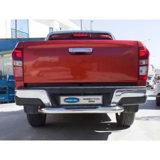 Zadní ochranný rám Amazon Silver (76 mm, nerez) Isuzu D-Max 2019– fotografie 3