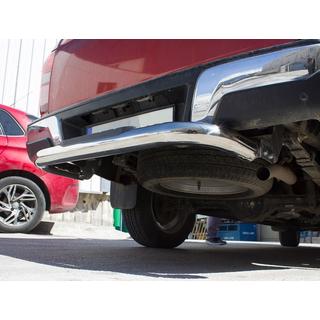 Zadní ochranný rám Amazon Silver (76 mm, nerez) Isuzu D-Max 2019– fotografie 1
