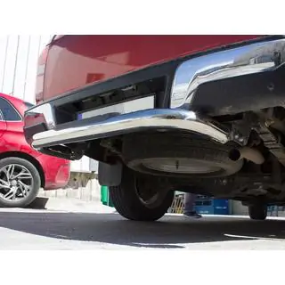 Zadní ochranný rám Amazon Silver (76 mm, nerez) Isuzu D-Max 2019– fotografie 1