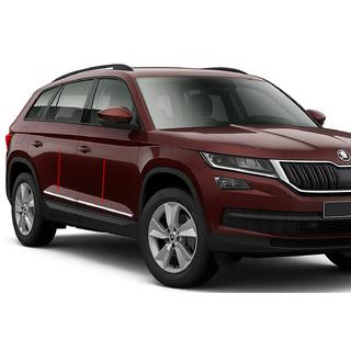 Dveřní lišty OmsaLine (nerez) Skoda Kodiaq 2016–2023 fotografie 1