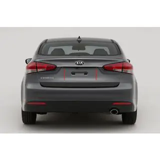 Lišta nad SPZ pro Sedan (nerez) Kia Cerato 3 2013–2018 fotografie 1