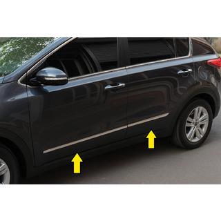 Nerezové lišty dveří (4 ks) Kia Sportage 2010–2015 fotografie 1