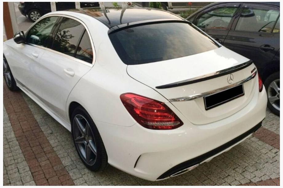 Mercedes C-Class W205 2014–2021 Spoiler OmsaLine (k lakování) Image