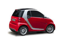 Smart 2007–2014 Chromová lišta nad SPZ fotografie 1