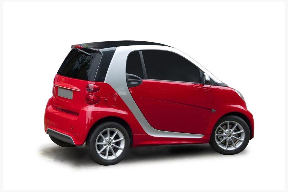Smart 2007–2014 Chromová lišta nad SPZ Image
