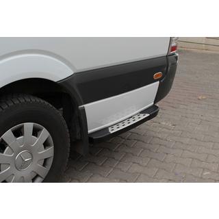 Boční prahy DOT-Line za kolem (2 ks, hliník) Volkswagen LT 1995–2006 fotografie 1