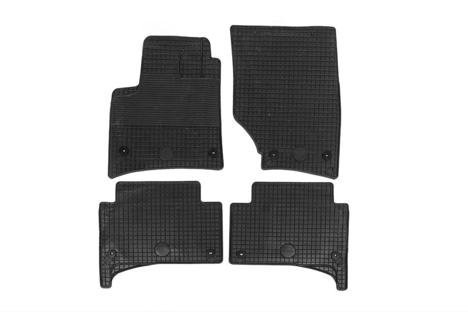 Volkswagen Touareg 2002–2010 Gumové autokoberce do interiéru (Gumarny Zubri) Image