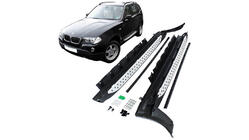BMW X3 E83 2003–2010 Boční nášlapy Cixtai (2 ks, hliník) fotografie 3