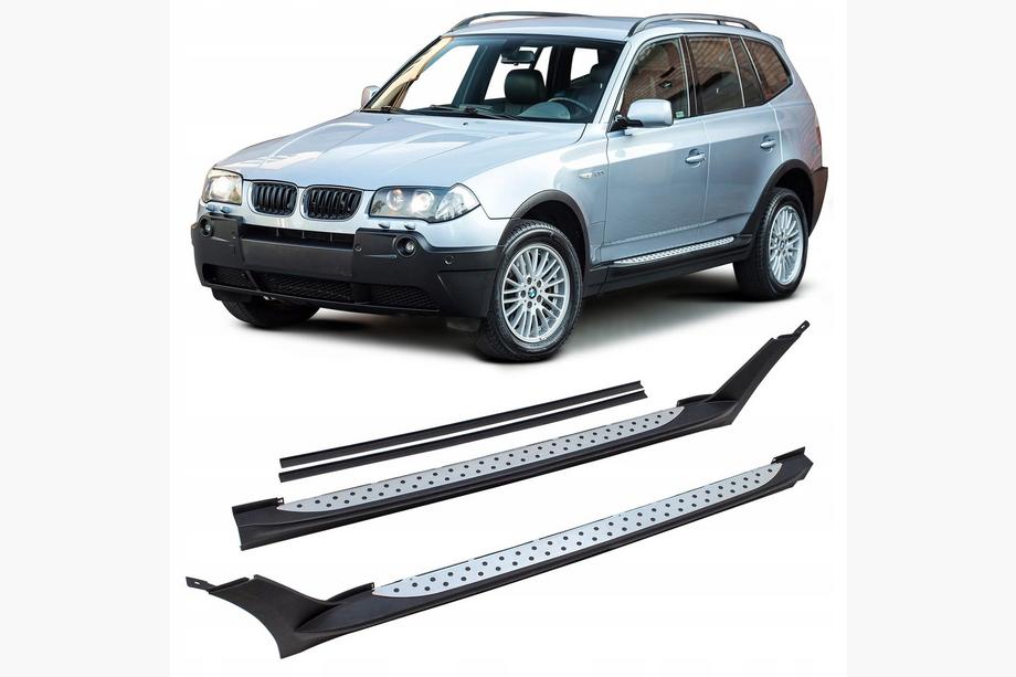 BMW X3 E83 2003–2010 Boční nášlapy Cixtai (2 ks, hliník) Image