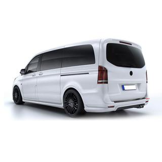 Karbonový kryt zadního nárazníku (pravý karbon) Mercedes Vito/V-class W447 2014– fotografie 3