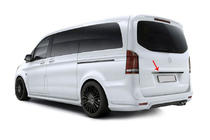 Mercedes Vito/V-class W447 2014– Lišta nad SPZ (přírodní karbon) fotografie 3