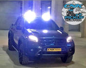 Mercedes X-Class 2017–2020 Spoiler čelního skla (Oko orla, k lakování) fotografie 4
