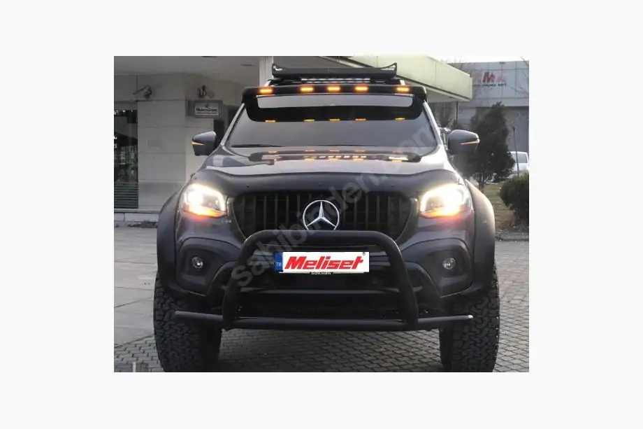 Mercedes X-Class 2017–2020 Stříška čelního skla (V3, k lakování) Image
