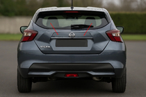 Nissan Micra K14 2016– Chromová lišta nad SPZ OmsaLine (nerez) fotografie 1