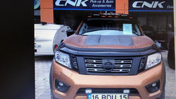 Nissan Navara/NP300 2016– Sluneční clona čelního skla (Meliset LED V2) fotografie 2