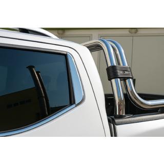 Kryty zadních sloupků (2 ks, nerez) Nissan Navara/NP300 2016– fotografie 1