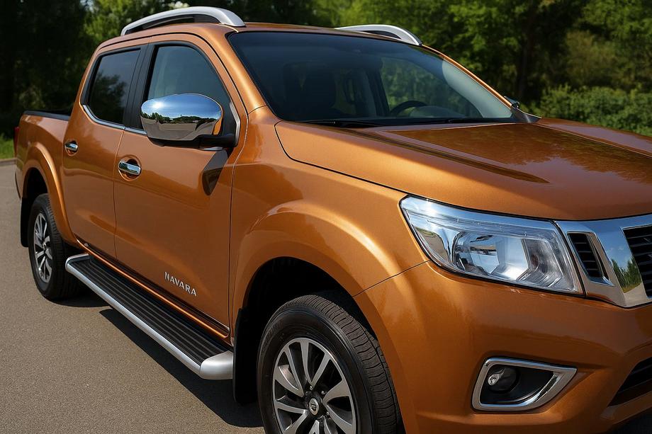 Nissan Navara/NP300 2016– Nerezové kryty zrcátek (2 ks) Image