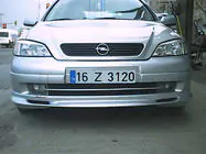 Opel Astra G Classic 1998–2012 Přední spodní lip spoiler Sedan (k lakování) fotografie 1